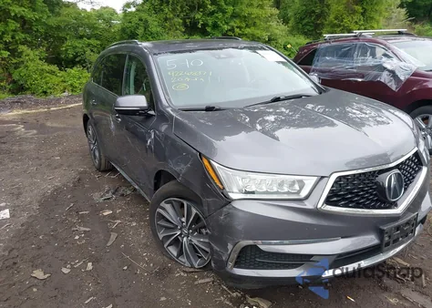 2020 Acura Mdx Technology Package z USA, uszkodzony, nr VIN 5J8YD4H59LL033422